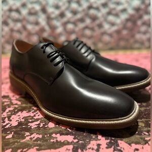 Men’s JOSEPH ABBOUD Black Dress Shoes sz 10D - NEW